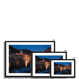 Vernazza Fairy Lights - Cinque Terre Collection Framed & Mounted Print