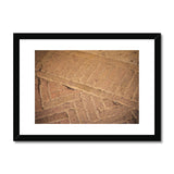 Terracotta Paving - Tuscany Collection Framed & Mounted Print