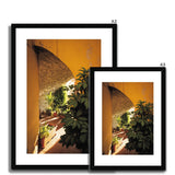 Yellow Archway Framed & Mounted Print