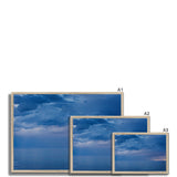 Stormy Juan Les Pins Framed Print