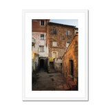 Original Buildings and Tunnel Framed & Mounted Print