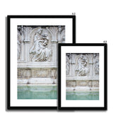 Fountain Detail - Tuscany Collection  Framed & Mounted Print