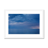 Stormy Juan Les Pins Framed & Mounted Print