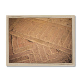 Terracotta Paving - Tuscany Collection Framed Print