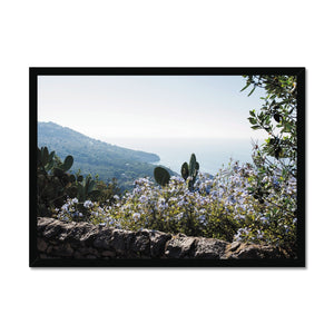 Vista and Lost Horizon - Capri Collection Framed Print