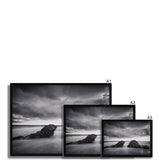 Moody Sea Framed Print