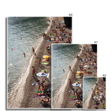 Bathers in the Late Afternoon Sun - Cinque Terre Collection Fine Art Print