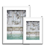 Fountain Detail - Tuscany Collection  Framed & Mounted Print