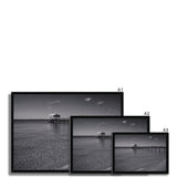 Jetty in Black and White - Sorrento Beach Collection  Framed Print