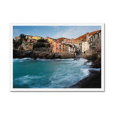 Whispy Tellaro Framed Print