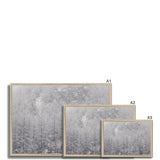 Snow Covered Trees Framed Print - Arte Della Fotografia