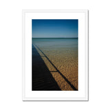 Jetty Shadow - Sorrento Beach Collection Framed & Mounted Print