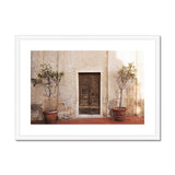 Mediterranean Textures Framed & Mounted Print