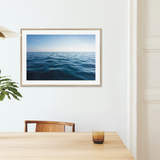 Deep Blue Sea Framed & Mounted Print - Arte Della Fotografia